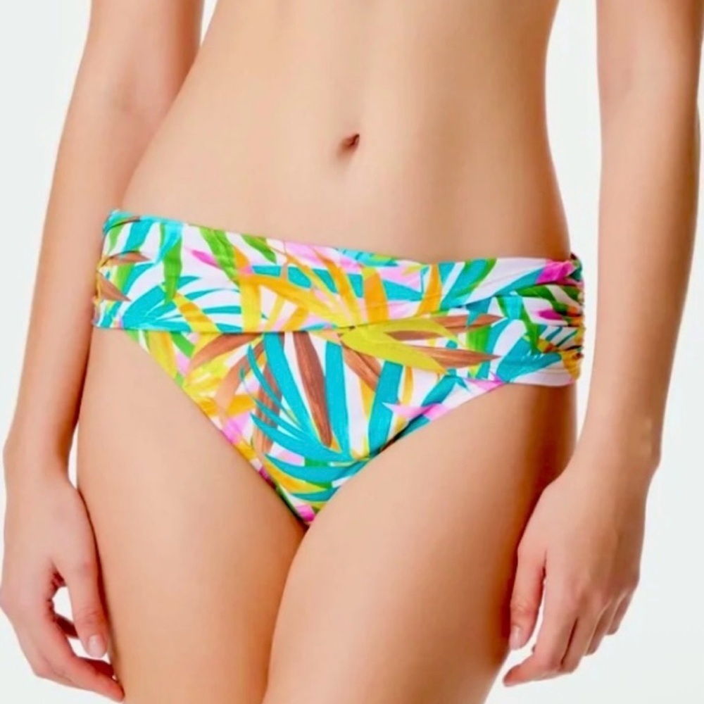 Bleu Rod Beattie Fantasy Island bikini bottom Tropical Leaf Bikini Bottom - Picture 2 of 8